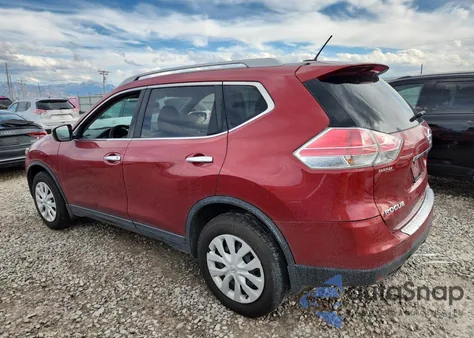 2016 Nissan Rogue S из США, поврежденный, VIN 5N1AT2MM9GC760095